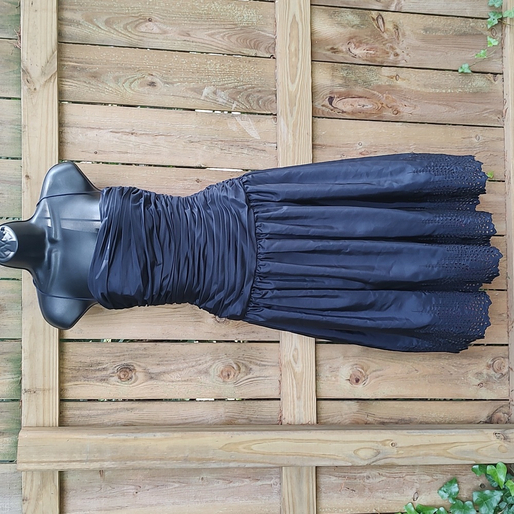 🏵️ Morton Myles for The Warrens Vintage 1980s Party Dress